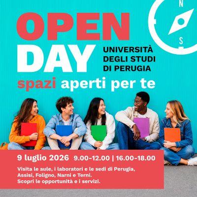 OPEN DAY, Spazi aperti per te
