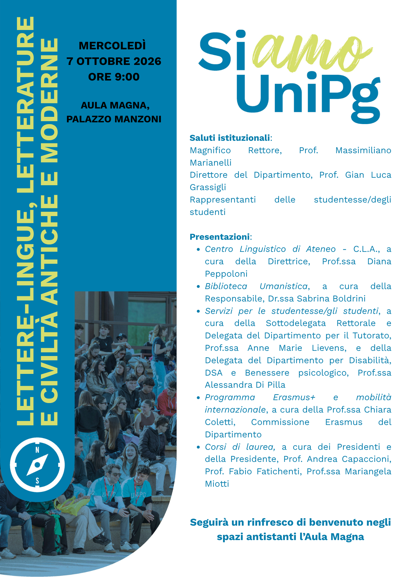 locandinasiamounipg 7ottobre2026